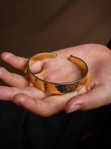 Free Spirit Collection: Auric Bracelet - Brass Gold