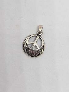 Peace Celtic Pendant