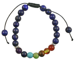 Chakra Healing Crystal Bracelet - Lapis Lazuli