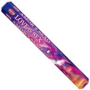HEM Hexagon Love and Sex Incense 6 Pack