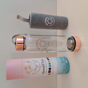 Crystal Water Bottles: Point Crystal Water Bottle: Rivendell Elixir