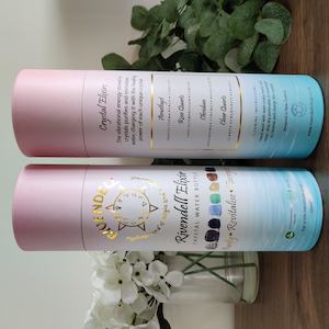 Crystal Water Bottles: Rivendell Elixir: Black Obsidian Crystal Water Bottle