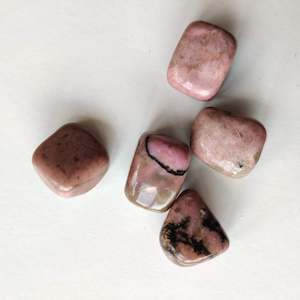 Tumbled Crystals: Rhodonite Tumbled Crystal