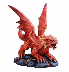 Dragons: Baby Fire Dragon Statue - Anne Stokes