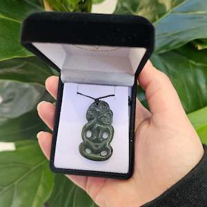 Mothers Day Range: Greenstone Pendant - Hei Tiki
