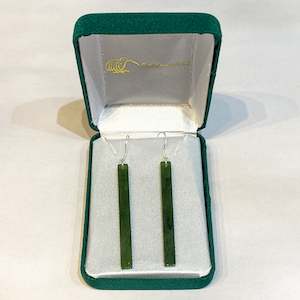 Greenstone Drop Earrings