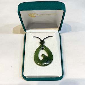Mothers Day Range: Koru Greenstone Pendant