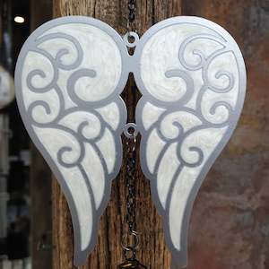 Angel Wings Windchime 25"
