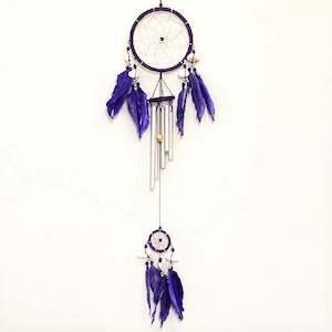 Purple Dreamcatcher Windchime