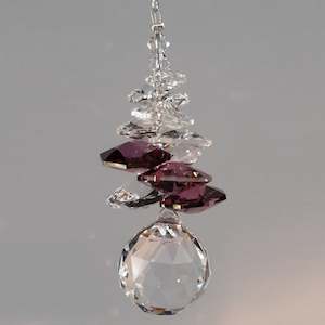 Clarus Crystals: Clarus Ice Sphere Swarovski Crystal - Lilac