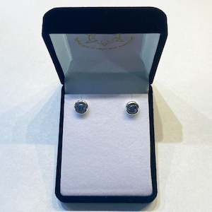Sterling Silver Jewellery: Labradorite 925 Sterling Silver Stud Earrings