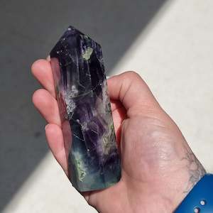 Fluorite Crystal Point