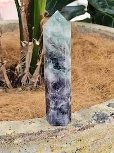 Fluorite Crystal Point