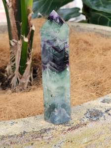 Fluorite Crystal Point