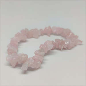Popular Add Ons: Rose Quartz Chip Crystal Bracelet