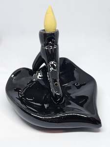 Backflow Incense: Backflow Incense Cone Burner Leaf