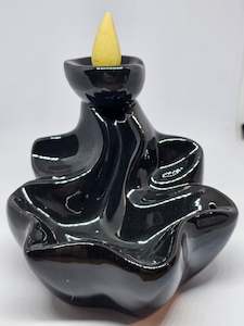 Waterfall Backflow Incense Cone Burner - River