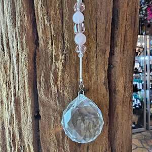 Rose Quartz: Aurora Crystal with Rose Quartz (Love)