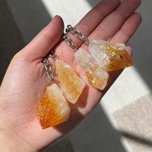 Citrine Key Ring - Assorted