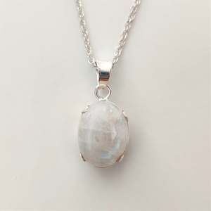 Moonstone 925 Sterling Silver Pendant