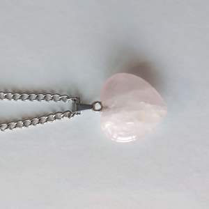 Rose Quartz Heart Pendant