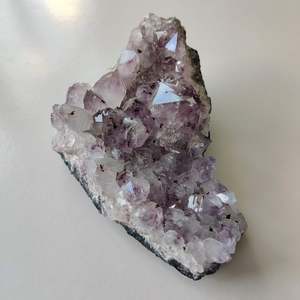 Open Your Third Eye Chakra: Natural Amethyst Crystal Piece (9-13cm range)