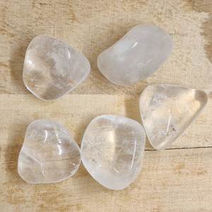 Balance Your Crown Chakra: Clear Quartz Tumbled Crystal (1-2cm)