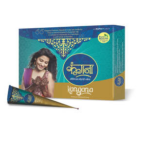 Under 20: Kangana Premium Mehandi (Henna) Cones [12]