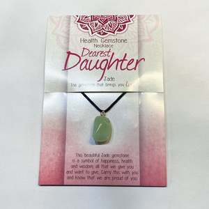"Dearest Daughter" Health Gemstone Necklace