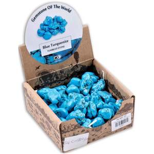 Blue Turquoise Tumbled Crystal