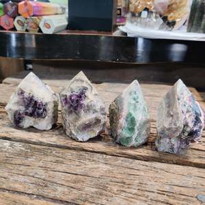 Live Sale: Standing Fluorite Point