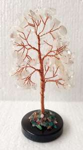 Clear Quartz: Clear Quartz Tree on Agate Base