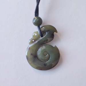 Manaia Greenstone Pendant