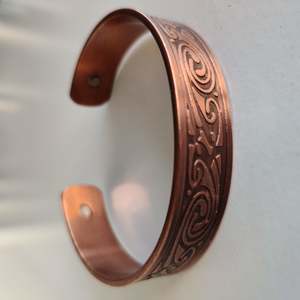 Special Offers: Spiral Pattern Copper Magnetic Bracelet