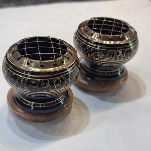 Brass burner - black