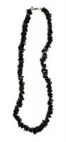 Chakra Healing Classic 77: Black Obsidian 18" Chip Necklace