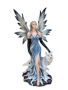 Large Fairy with Wolf RivendellWorld