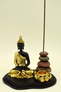Products: Buddha Incense Stick and Cone Burner RivendellWorld