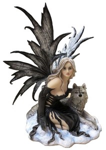 Fairy With Wolf RivendellWorld