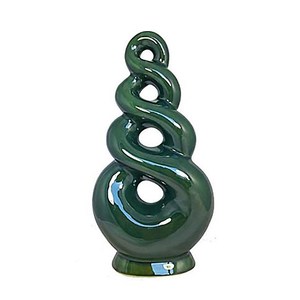 Products: Arataki Ceramics Green Triple Twist (Eternity) XL RivendellWorld