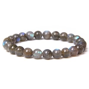 Labradorite Beaded Bracelet 8mm RivendellWorld