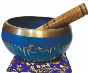 Singing Bowl Medium Blue RivendellWorld