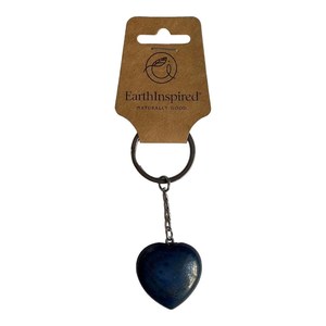 Products: Lapis Lazuli Heart Keyrings RivendellWorld