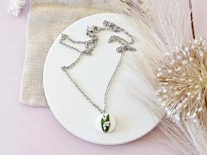 Birth Flower Collection May Lily of the Valley Necklace