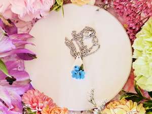 Necklaces: Forget Me Not Necklace
