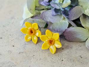 Daffodil Stud Earrings