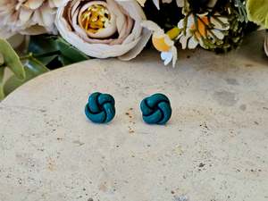 Daily Colour Emerald Green Studs
