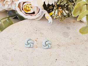 Daily Colour Sage Green Studs
