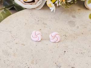 Daily Colour Pastel Pink Studs