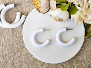 Hoops: Daily Colour Hoops Small White